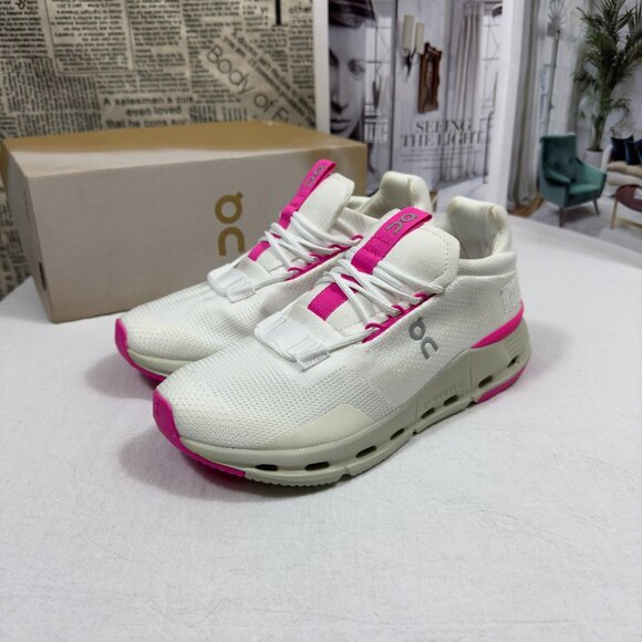 On cloud pink shoes Fashion sneaker casual shoes - Picture 2 of 7